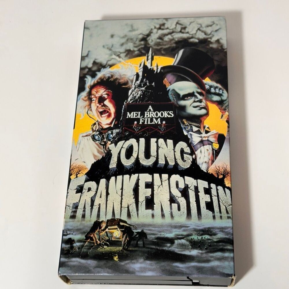 Young Frankenstein VHS Video Tape Mel Brooks Gene Wilder 1974